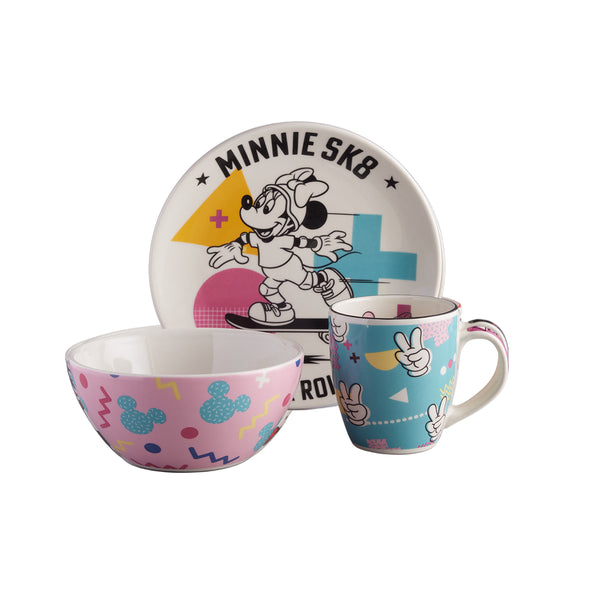 Set de Desayuno Minnie Mouse SK8 Disney / Corona