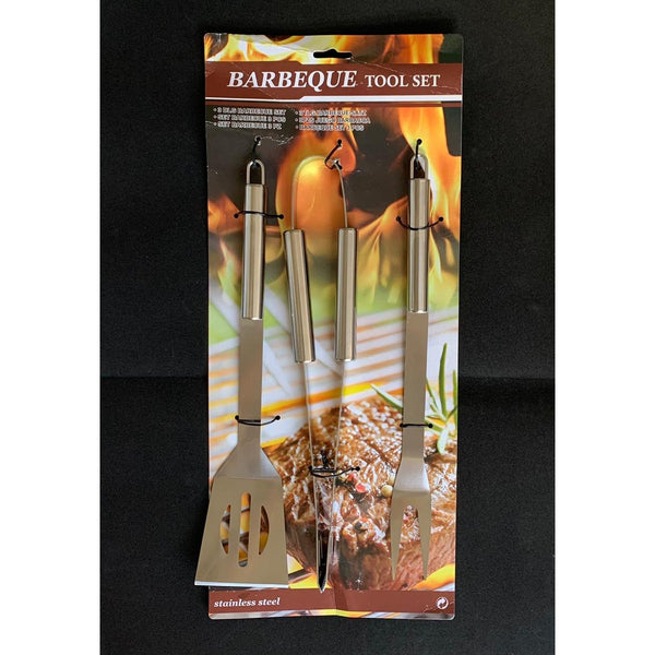 Set Utensilios BBQ 3 Piezas / Importado