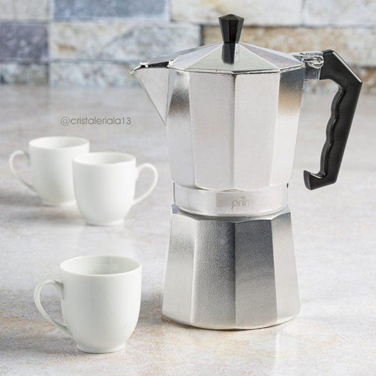 Cafetera Eléctrica Primula Greca 3 Y 6 Tazas Expreso Oferta