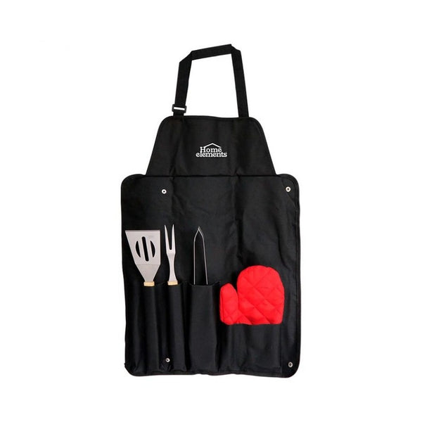 Set Utensilios BBQ 5 Piezas / Home Elements