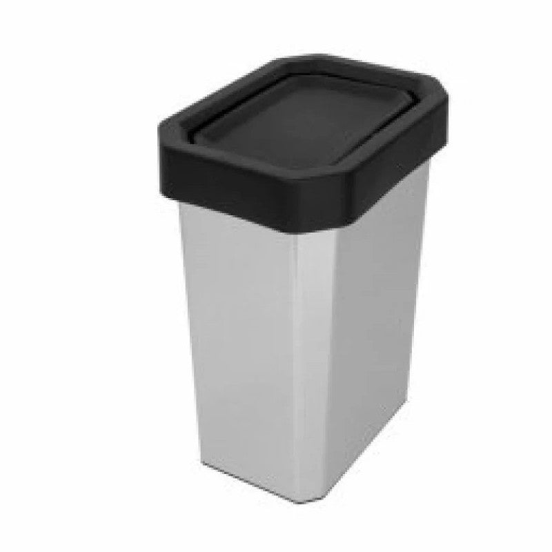 Papelera Vaivén Estrabins Metalizado/ Estra