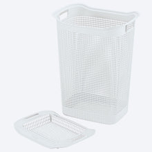 Cargar imagen en el visor de la galería, Cesta para Ropa Linum Blanco / Rimax