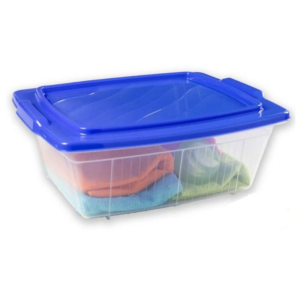 Caja Multiusos Rectangular con Tapa / Novedades Plásticas