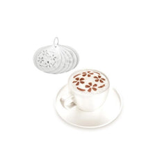 Cargar imagen en el visor de la galería, Set x 6 Plantillas de Decoración Para Capuchino / Tescoma