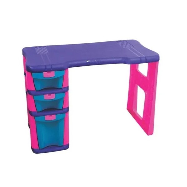 Escritorio Infantil Junior Multicolor Niña / Colplast