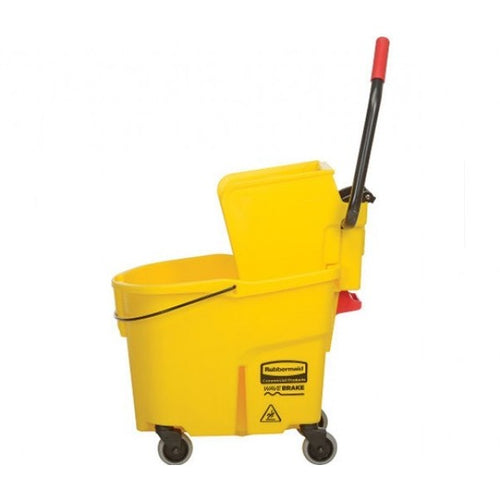 Balde con Escurridor 33 litros WaveBrake® Amarillo/  Rubbermaid
