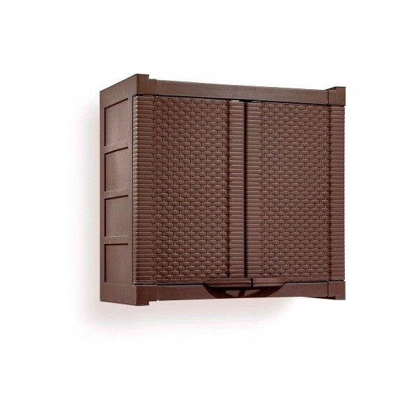 Armario Gabinete Doble Apariencia Rattan / Rimax