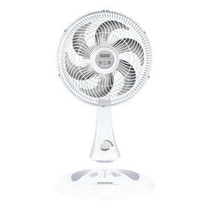 Ventilador Turbo Silence Compact 2 en 1 Blanco / Samurai