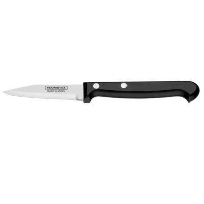 Cuchillo Legumbres Ultracorte Negro 3" / Tramontina