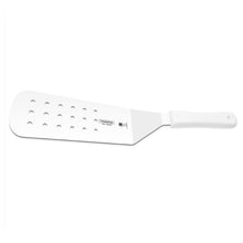 Cargar imagen en el visor de la galería, Espátula fritura Perforada 9&quot;x3&quot; Profesional Blanco / Tramontina