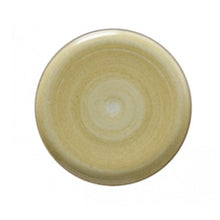 Cargar imagen en el visor de la galería, Plato Pando Coupé Linea Artisan 23.6 cm Mostaza / Corona