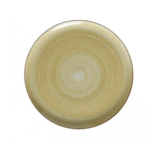 Plato Pando Coupé Linea Artisan 23.6 cm Mostaza / Corona